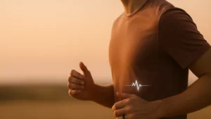 Løber med smart ring